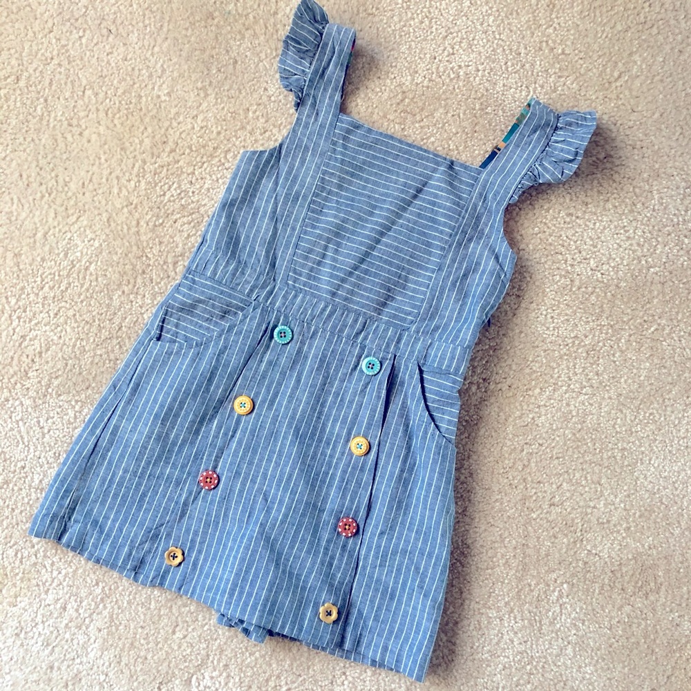 Matilda Jane Skirt-front 100% Cotton Romper, Sz 6